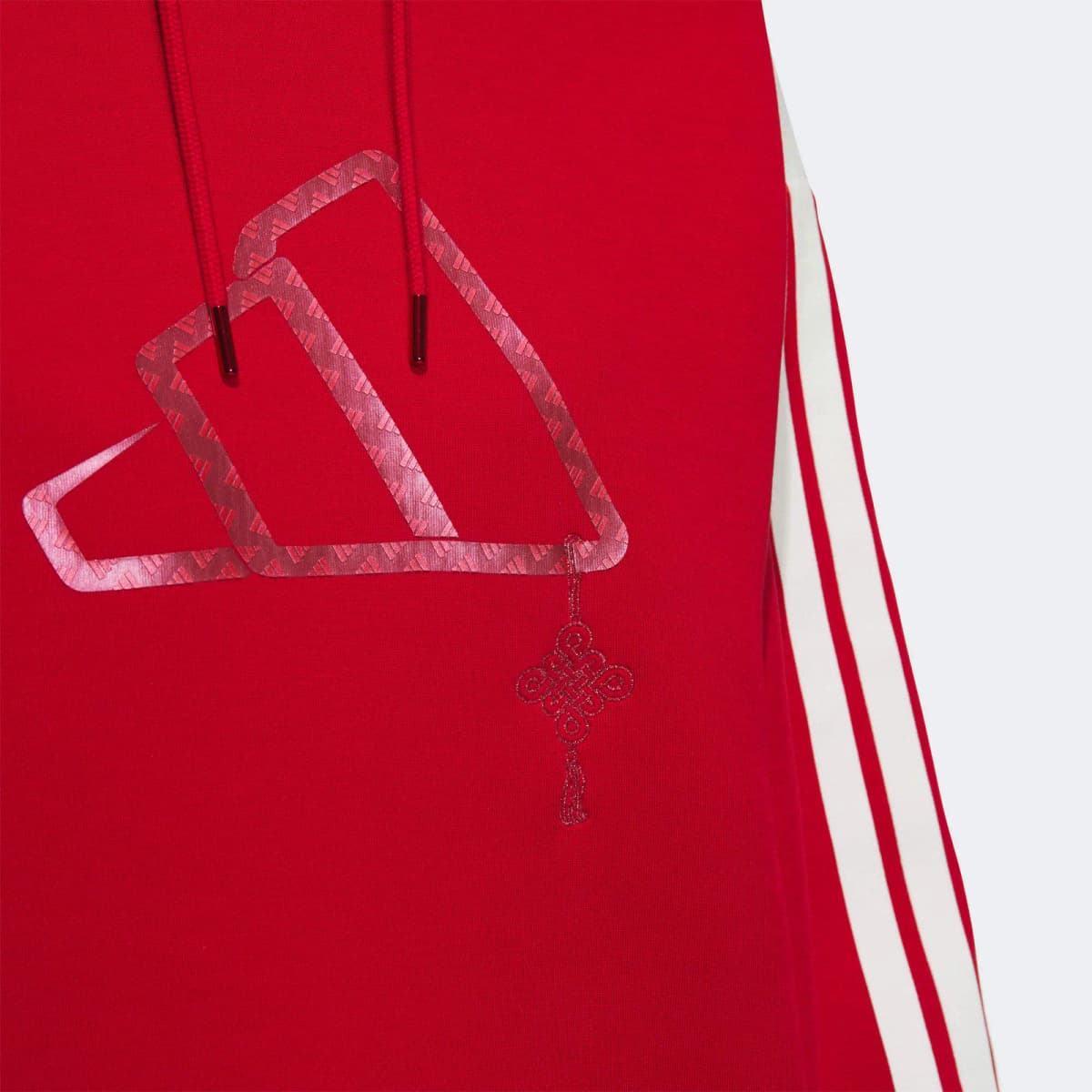Adidas Qadın Sweatshirt Enerji Qırmızısı 6