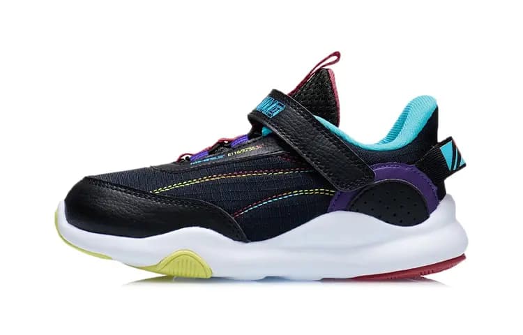 Li-Ning Kids Uşaq Qaçış Ayaqqabısı Qara