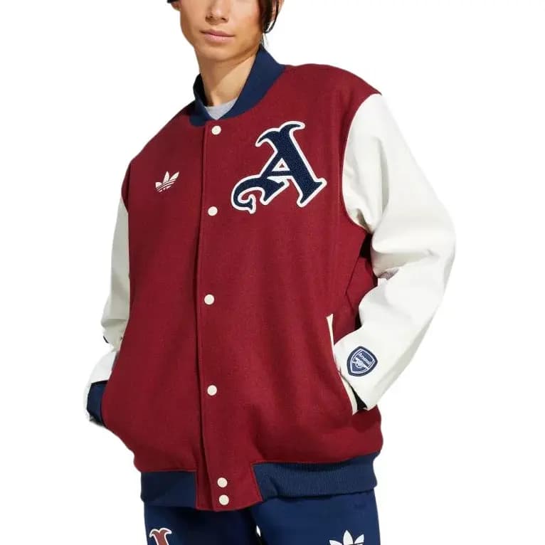 Adidas Originals Unisex Puffer Kurtkası Tünd Qırmızı 3