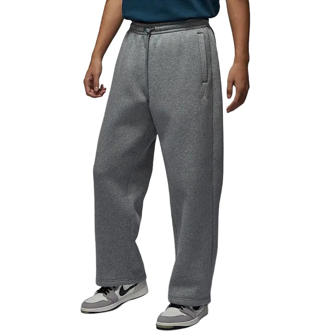 Jordan Brooklyn Fleece Kişi Şalvarı Karbon Boz/Ağ