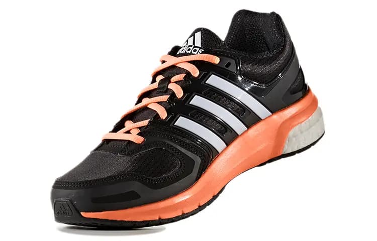 Adidas Questar Qadın İdman Ayaqqabısı Qara/Ağ/Narıncı 3