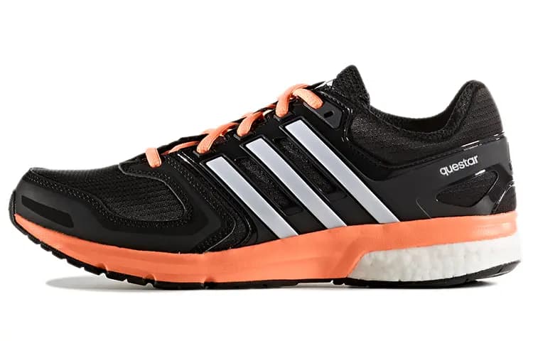 Adidas Questar Qadın İdman Ayaqqabısı Qara/Ağ/Narıncı