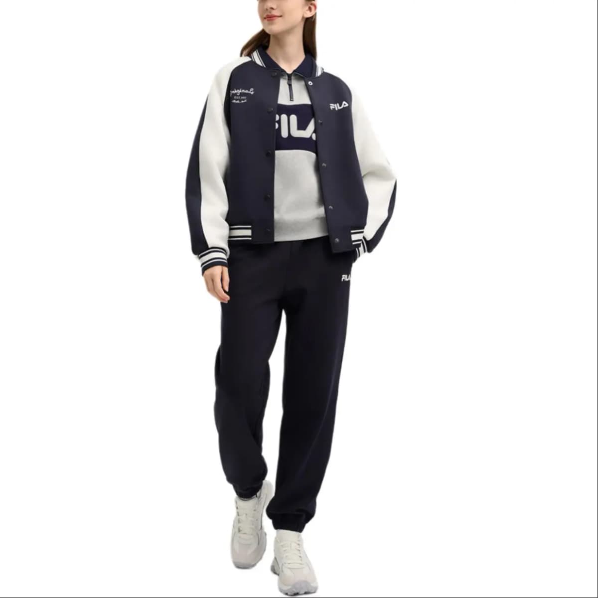 FILA ORIGINALE Qadın Baseball Pencəyi Mavi 3