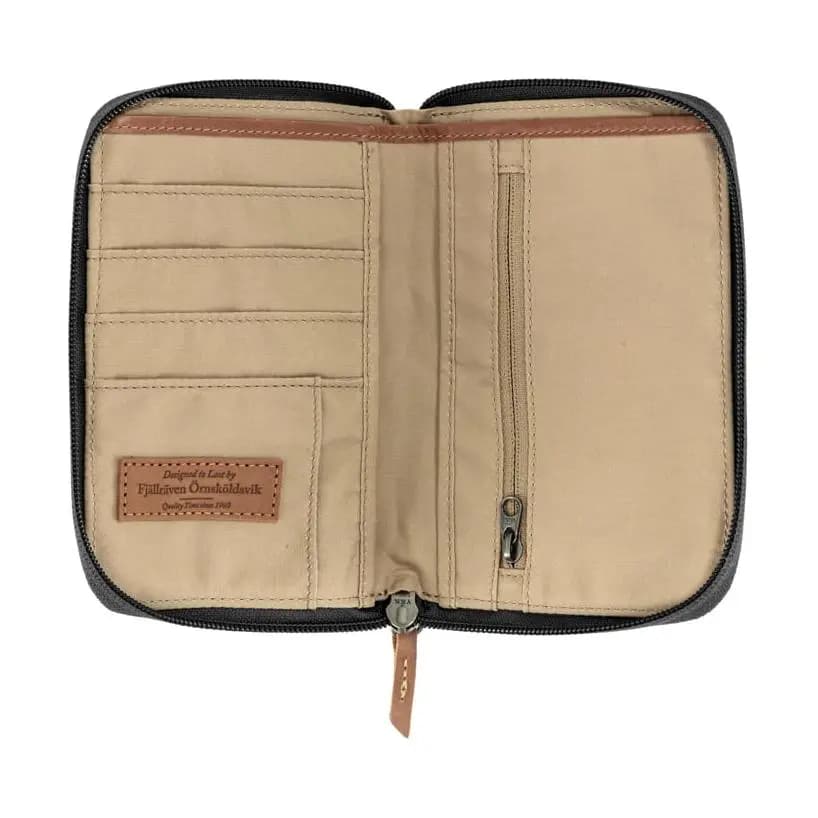 Fjallraven Unisex Pasport Qabı Qara 3