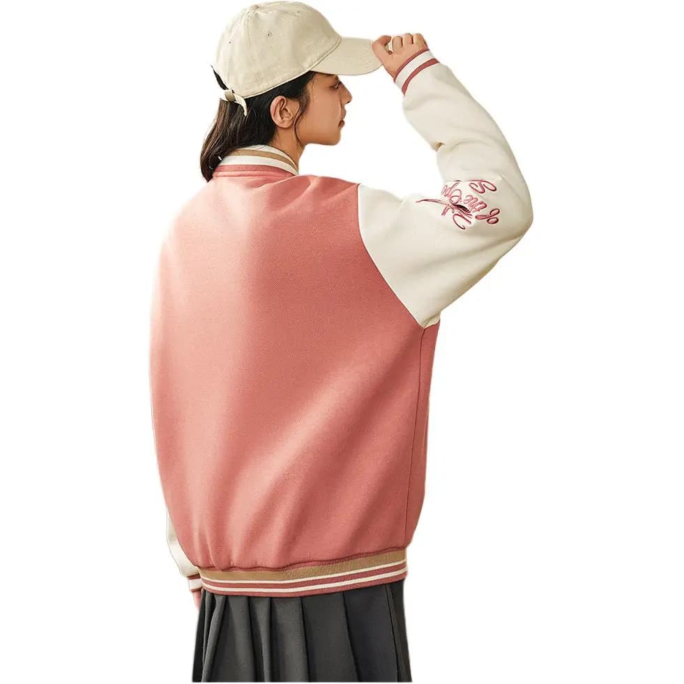 Anta Lifestyle Qadın Baseball Gödəkçəsi Çəhrayı 4