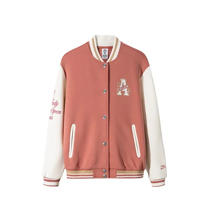 Anta Lifestyle Qadın Baseball Gödəkçəsi Çəhrayı