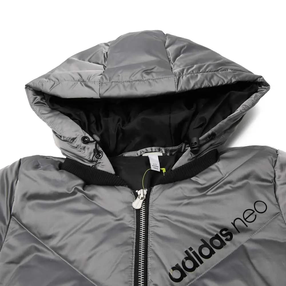 adidas neo W CHNGNT DWN JK Qadın Pencəyi Boz 2