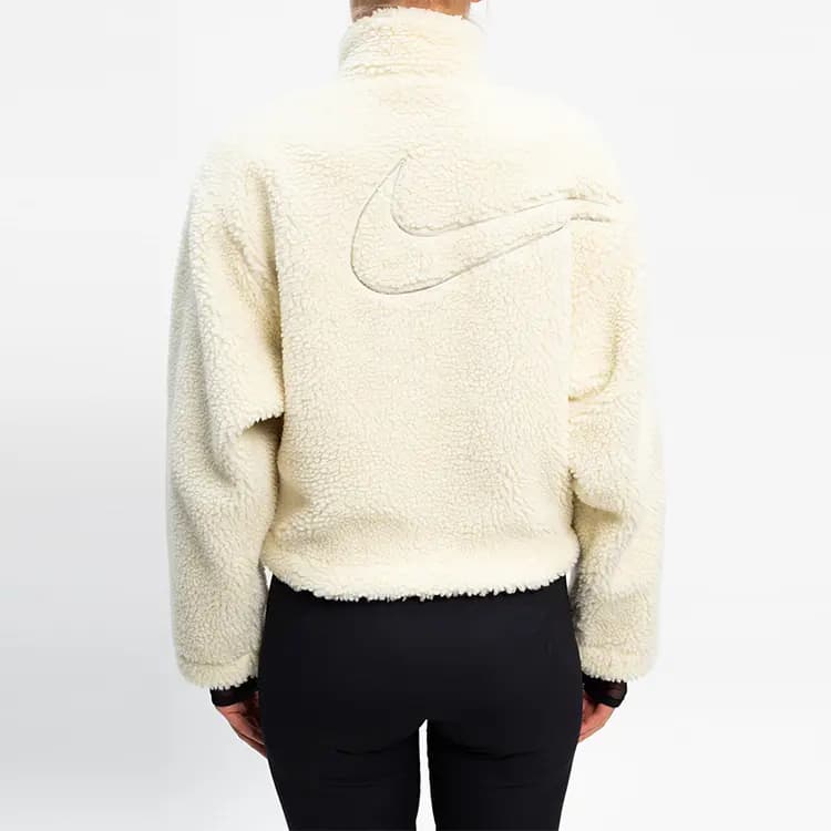 Nike Sportswear Swoosh Qadın Pencəyi Ağ 4