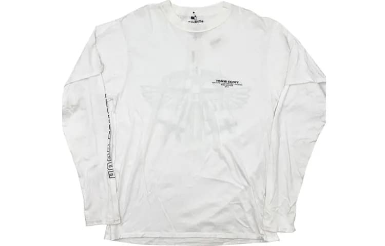 Travis Scott Cactus Jack Toyota Unisex Uzunqol Köynək Ağ 2
