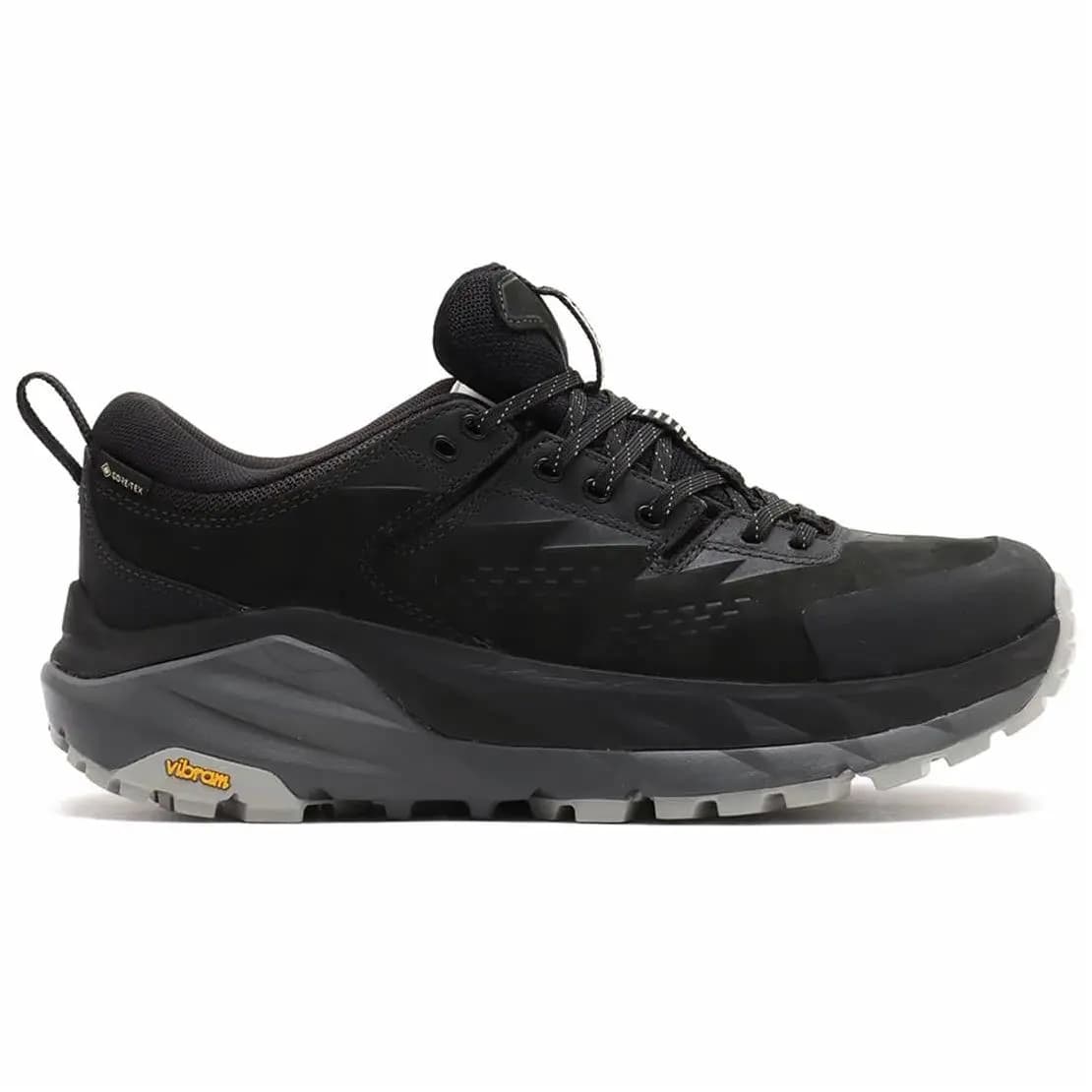 HOKA ONE ONE Kaha Anti-Slip Wear-Resistant Low-Top Trekking Shoes Men's Black 2