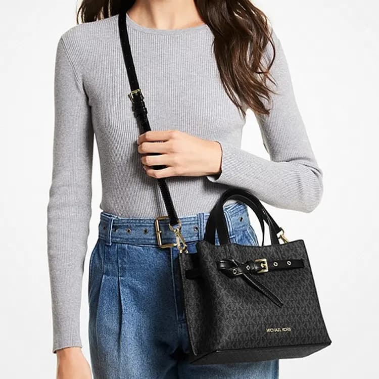 MICHAEL KORS Crossbody Çanta Qadın Qara 5