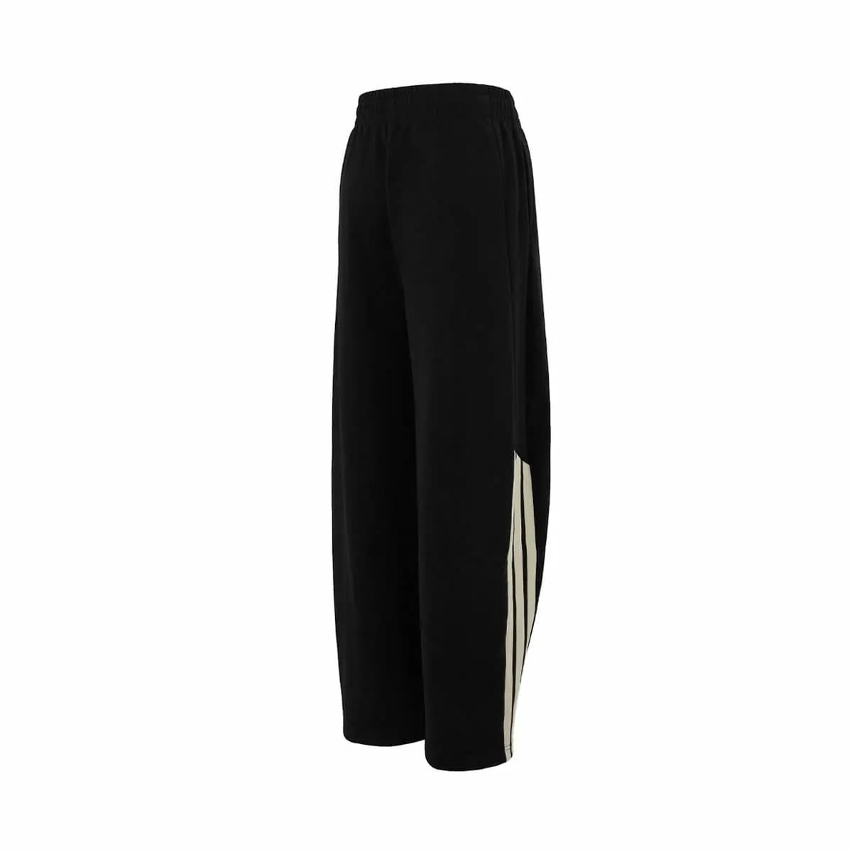 adidas Fashion Versatile Outdoor Casual Knit Sweatpants Unisex Black 2