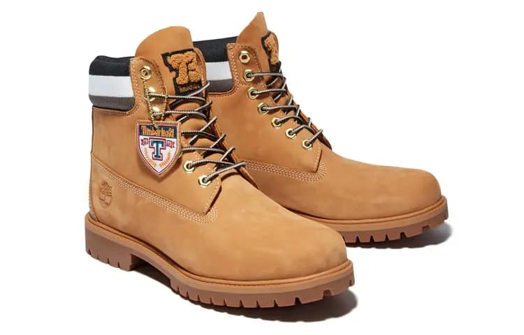 Timberland Heritage 6 Inch Waterproof Boot 'Wheat Nubuck With Black' 4
