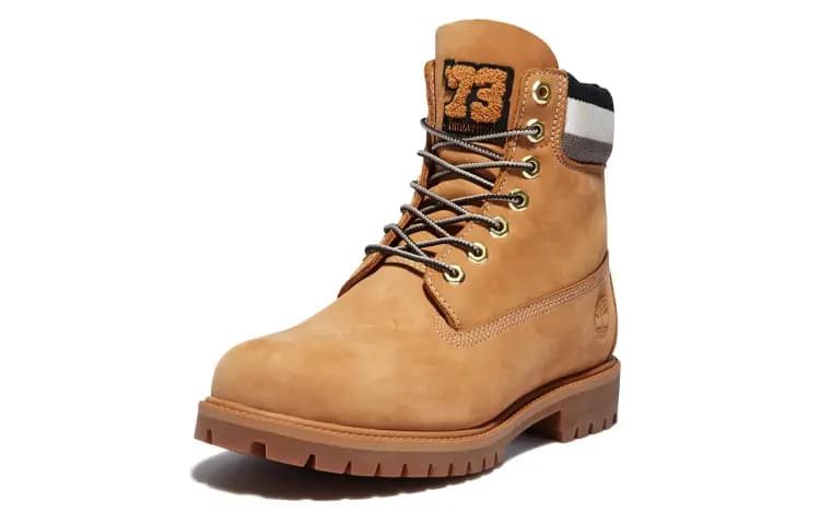 Timberland Heritage 6 Inch Waterproof Boot 'Wheat Nubuck With Black' 3