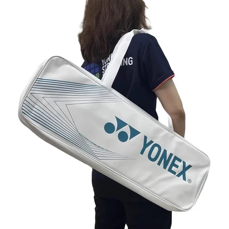Yonex Lightweight Sturdy Durable Gym Bag Unisex White/Mint 3