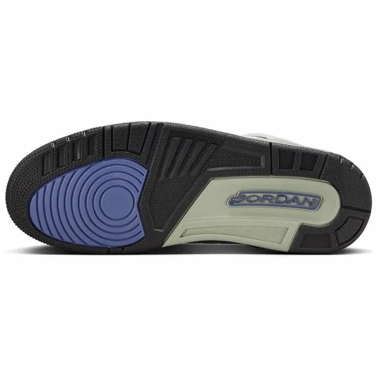 JORDAN Spizike Kişi Basketbol Ayaqqabısı Gümüşü/Boz/Mavi 5