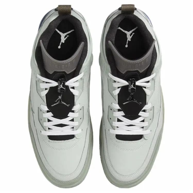 JORDAN Spizike Kişi Basketbol Ayaqqabısı Gümüşü/Boz/Mavi 3