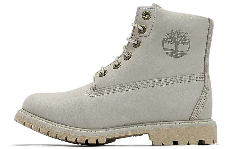 Timberland Paninara 6 Inch Qadın Botu Light Grey Nubuck