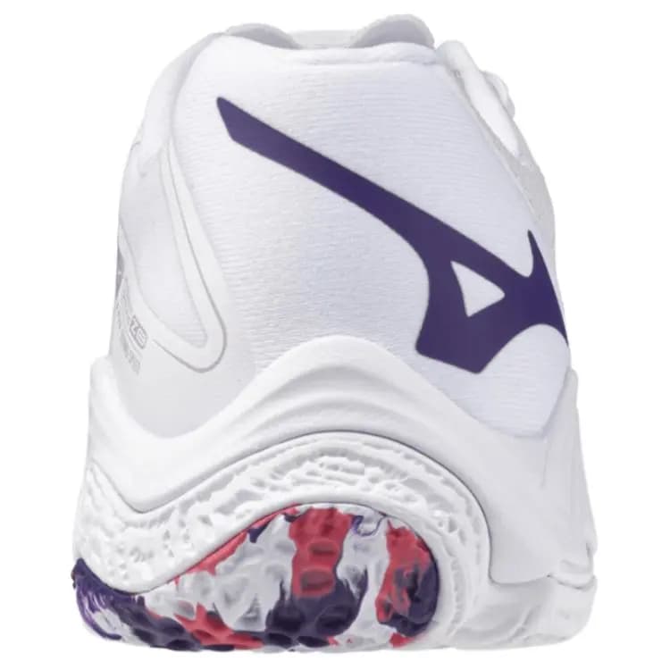 Mizuno Wave Lightning Z8 'White Violet Indigo' Qadın 4