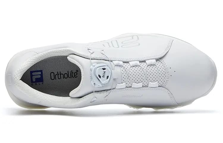 FILA Heritage-FHT Golf Shoes Women's Low-Top White 4
