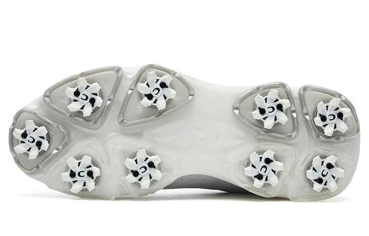 FILA Heritage-FHT Cushioning Anti-Slip And Wear-Resistant Low-Top Golf Shoes Women's White Orange 4