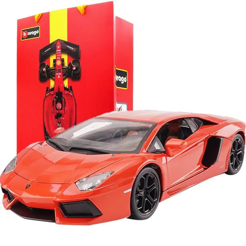 Bburago Lamborghini Aventador LP700 1:18 Metal Avtomobil Modeli 9