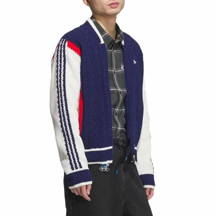 Adidas Originals CARDIGAN RS U UNITEFIT Jemper Unisex Tünd Göy 4