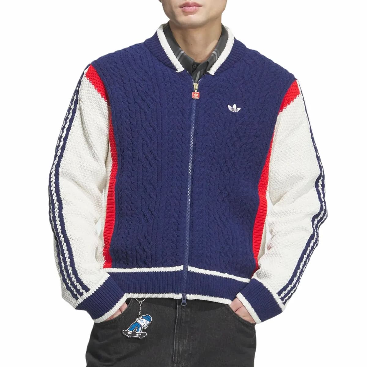 Adidas Originals CARDIGAN RS U UNITEFIT Jemper Unisex Tünd Göy 2