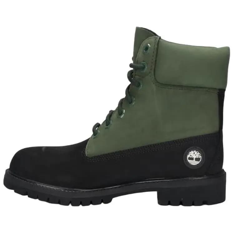 Timberland Kişi Boğazlı Çəkmə Qara/Yaşıl