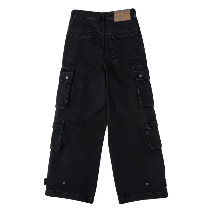 Adidas Originals Jeans Kişi Ayaqqabısı Qara 2