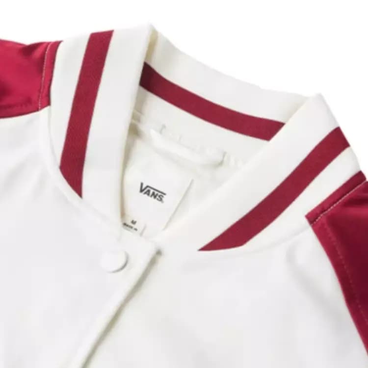 Vans Qadın Baseball Gödəkçəsi Ağ 3