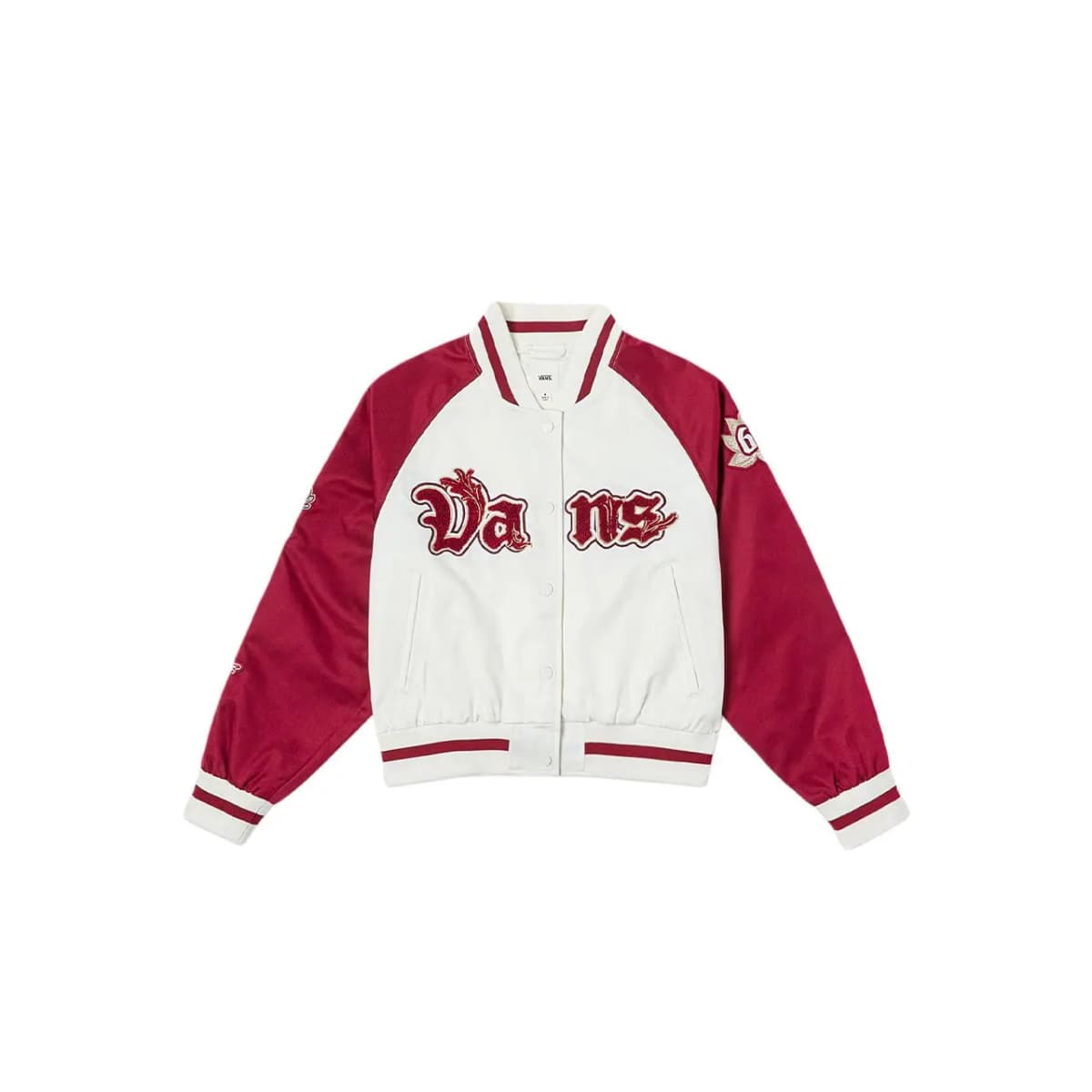 Vans Qadın Baseball Gödəkçəsi Ağ
