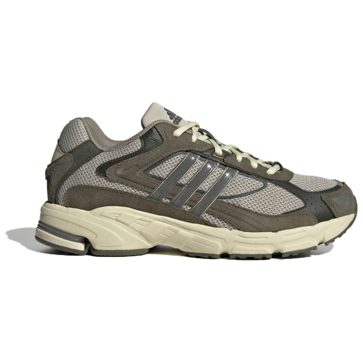 Adidas RESPONSE CL Unisex İdman Ayaqqabısı Boz/Yaşıl 2