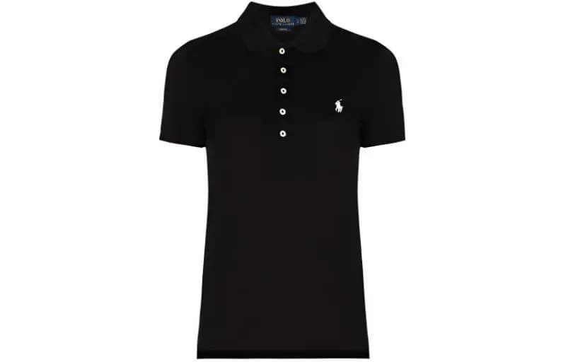 Polo Ralph Lauren Qadın Polo Köynəyi Qara