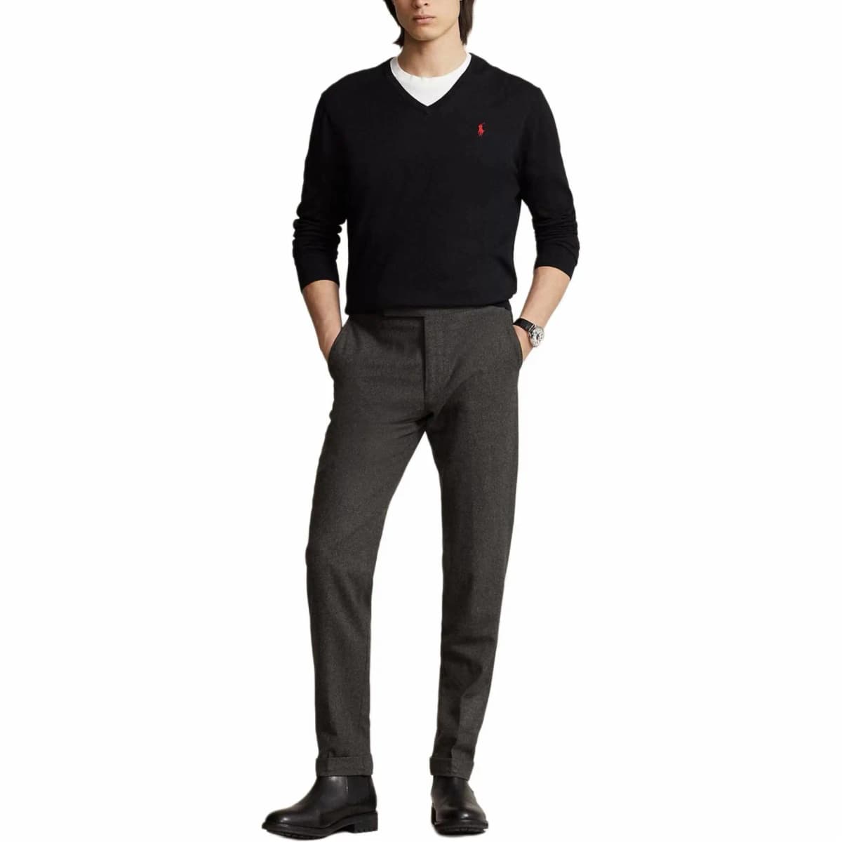 Polo Ralph Lauren Kişi Sviteri Qara 2