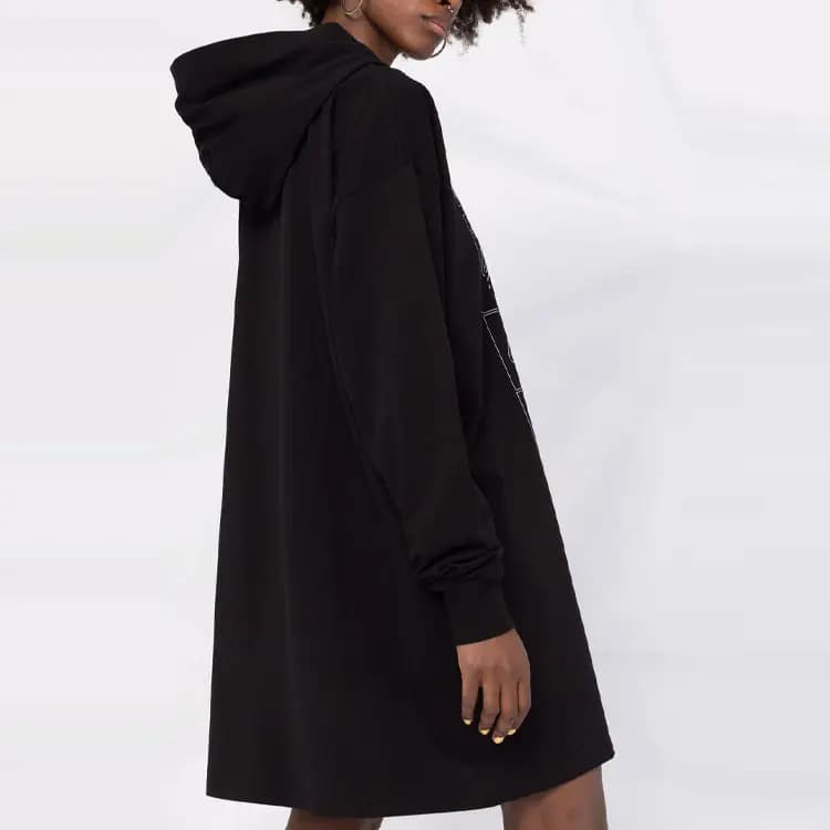 MM6 Maison Margiela Long-Sleeved Dresses Women's Black 5