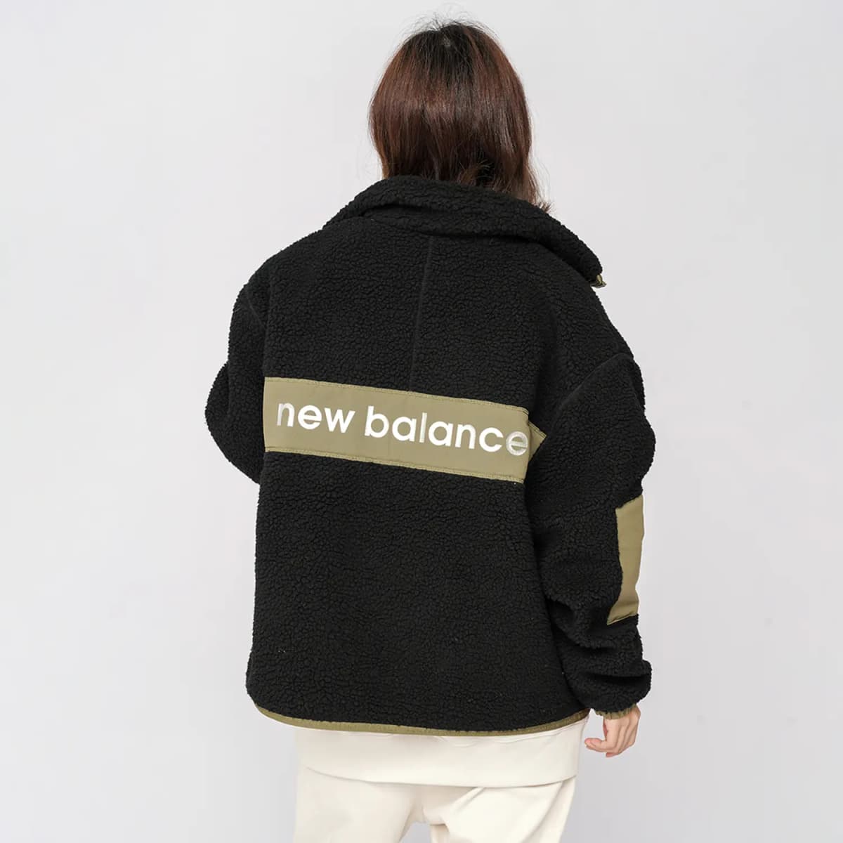 New Balance Velvet Jackets Women's Black 4