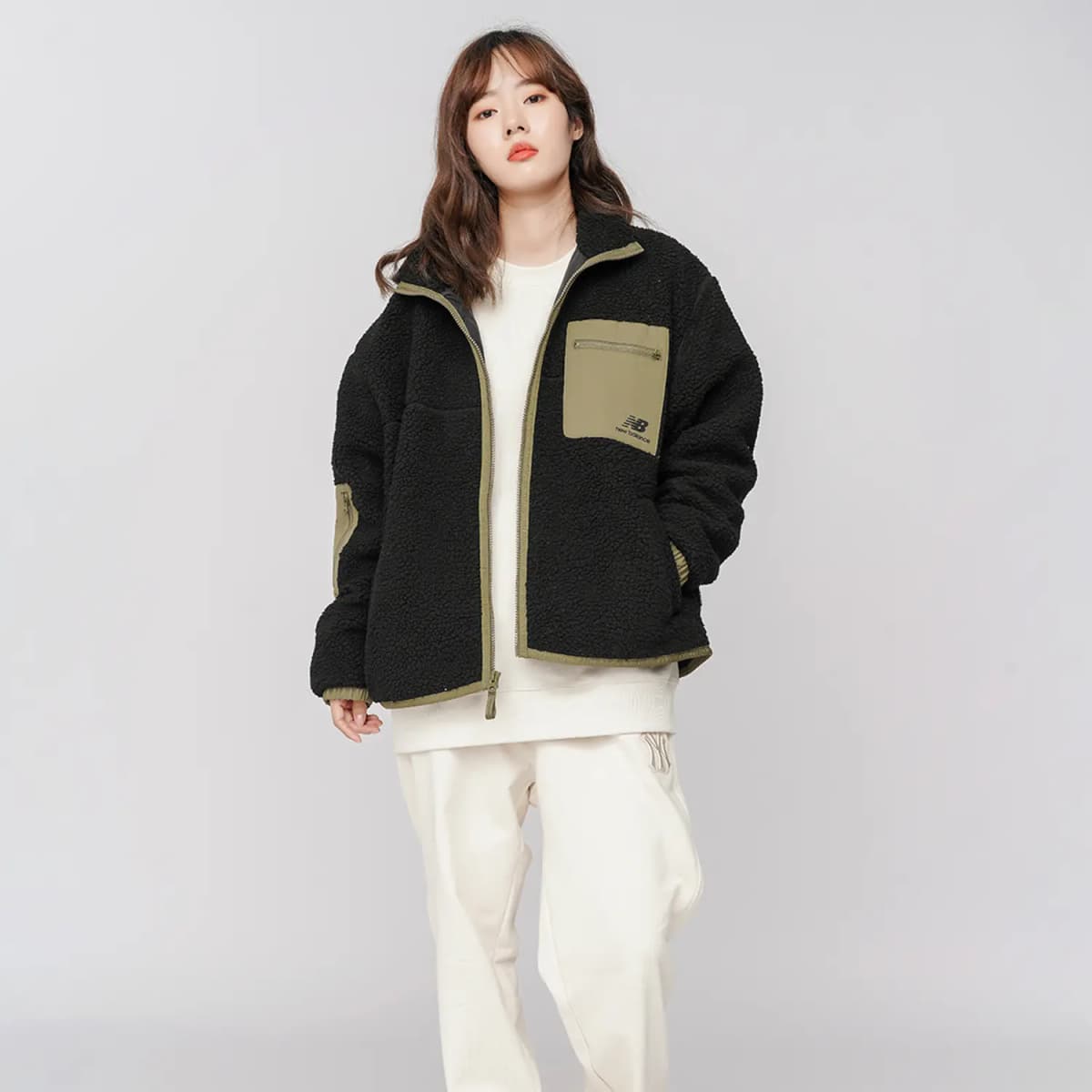 New Balance Velvet Jackets Women's Black 7