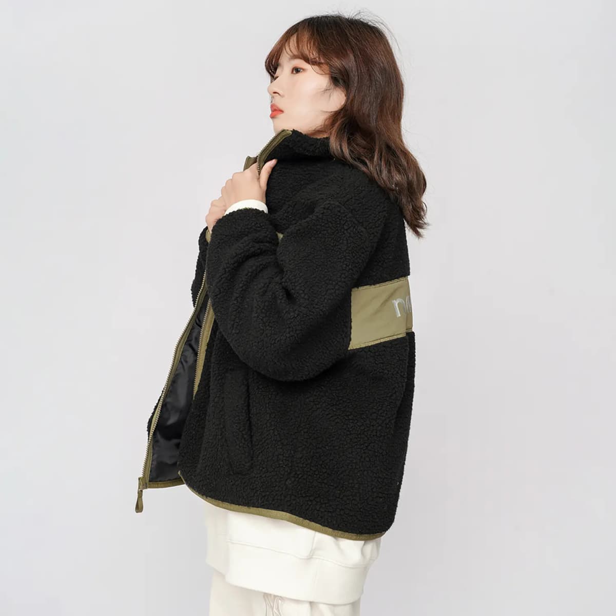 New Balance Velvet Jackets Women's Black 5