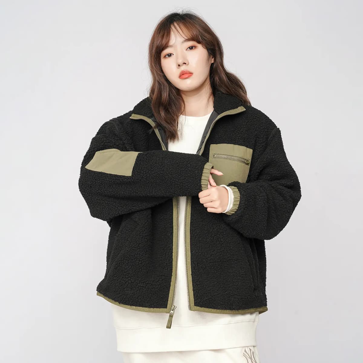 New Balance Velvet Jackets Women's Black 6