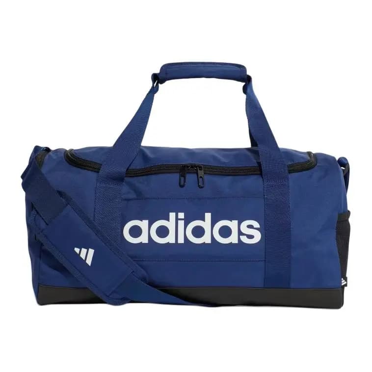 adidas LINEAR DUFFEL Çiyin Çantası Unisex Tünd Göy/Ağ