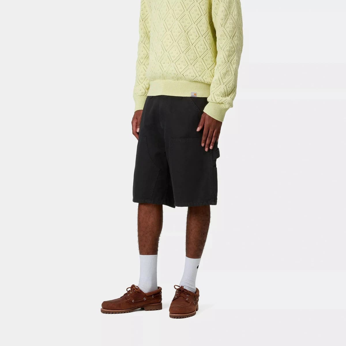 Carhartt WIP Cargo Şort Kişi Qara 4
