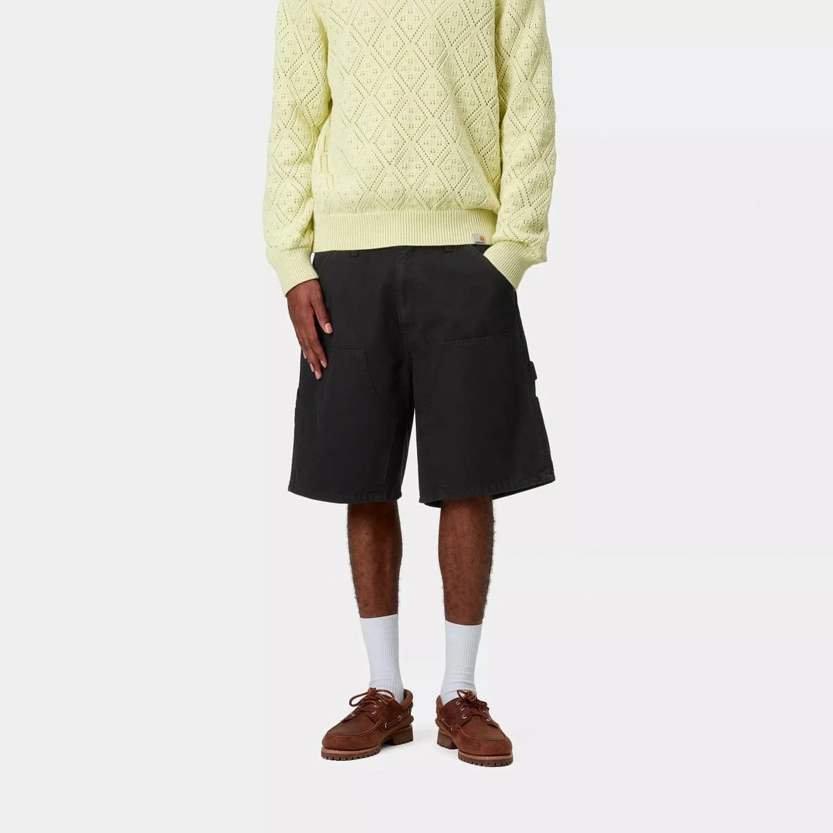 Carhartt WIP Cargo Şort Kişi Qara 6