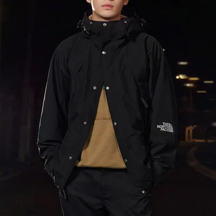 THE NORTH FACE 1994 Collection Windbreaker Jackets Men Black 4