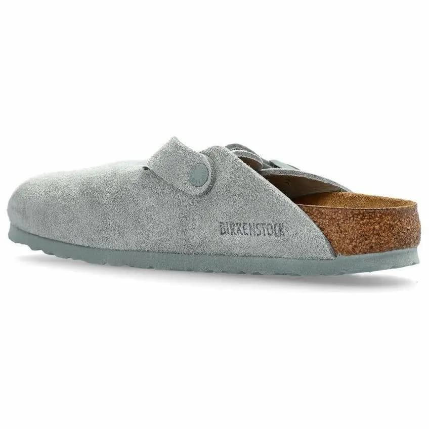 Birkenstock Boston Suede Qadın Pure Sage 5