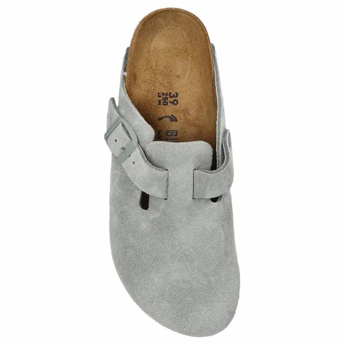 Birkenstock Boston Suede Qadın Pure Sage 4