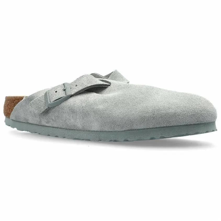 Birkenstock Boston Suede Qadın Pure Sage 3