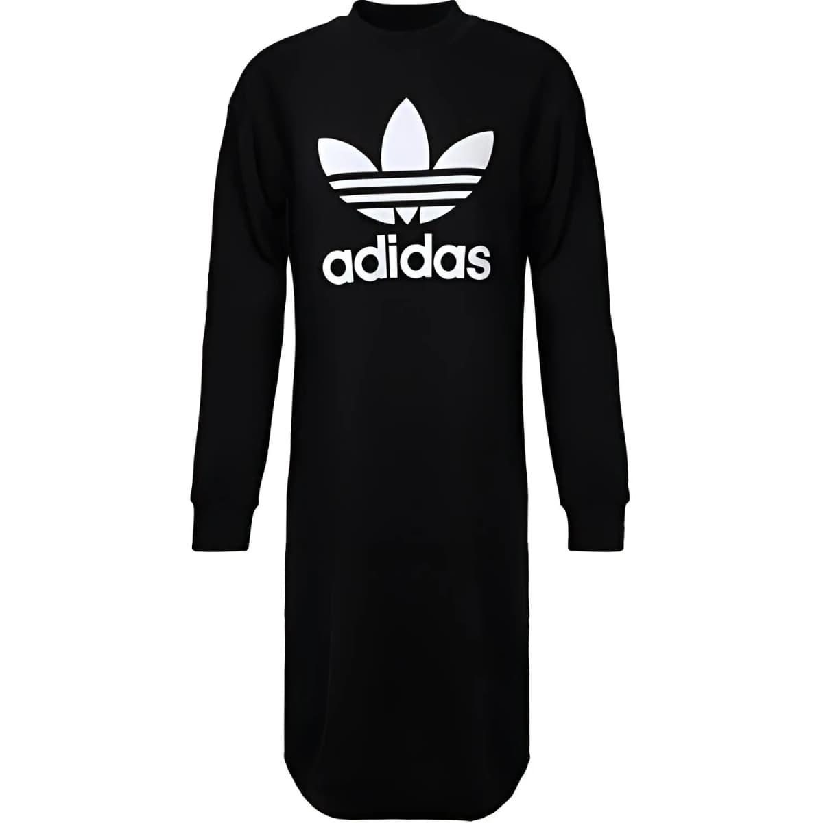 adidas Originals TRF CREW Qadın Donu Qara