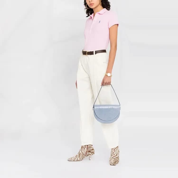 Polo Ralph Lauren Qadın Polo Köynəyi Çəhrayı 4