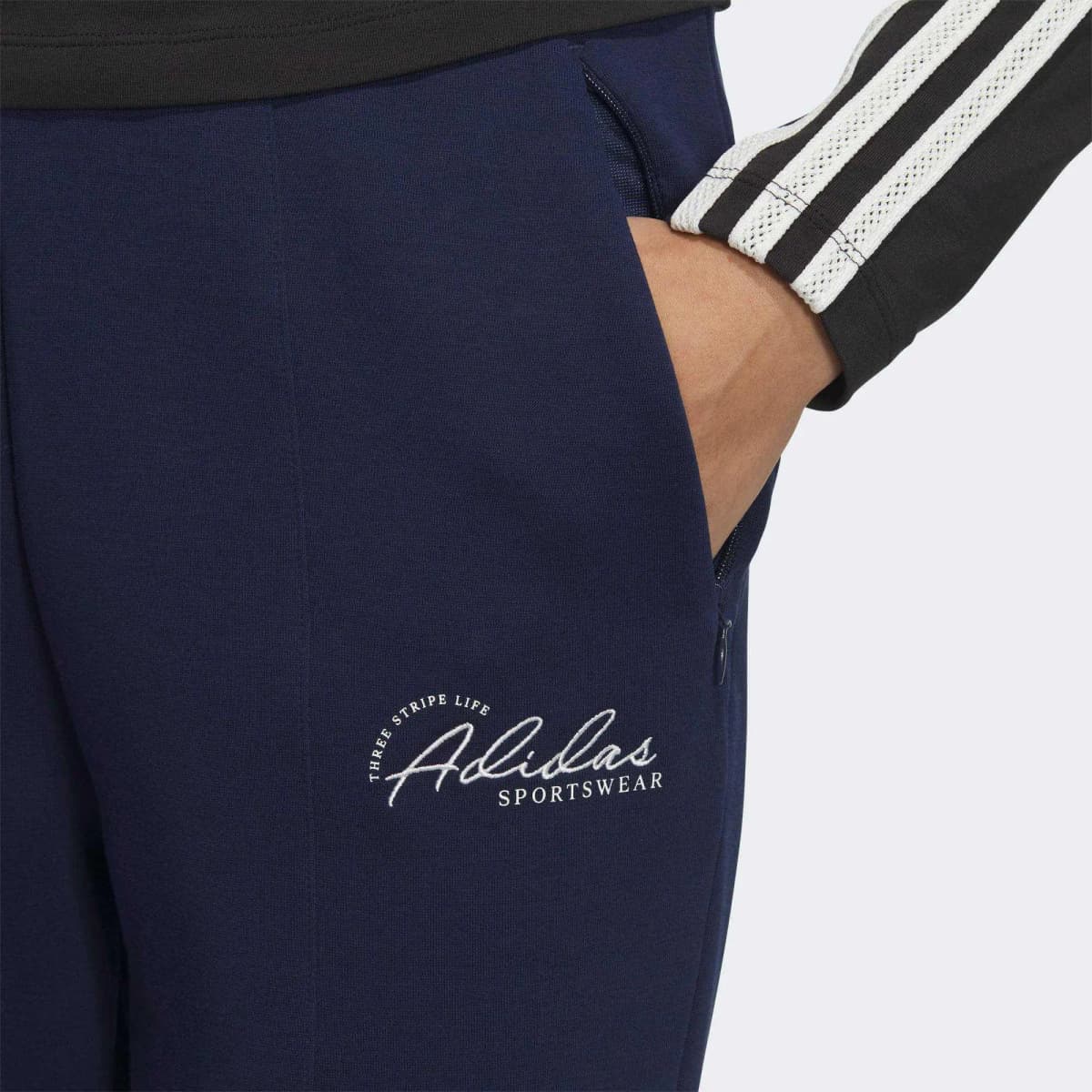 adidas VERBIAGE Qadın Şalvar Mavi 4
